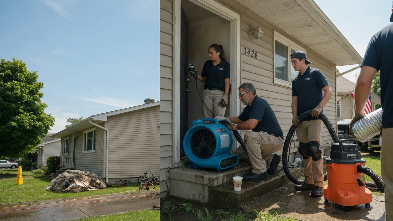 Water Damage Restoration in Eola, IL near me